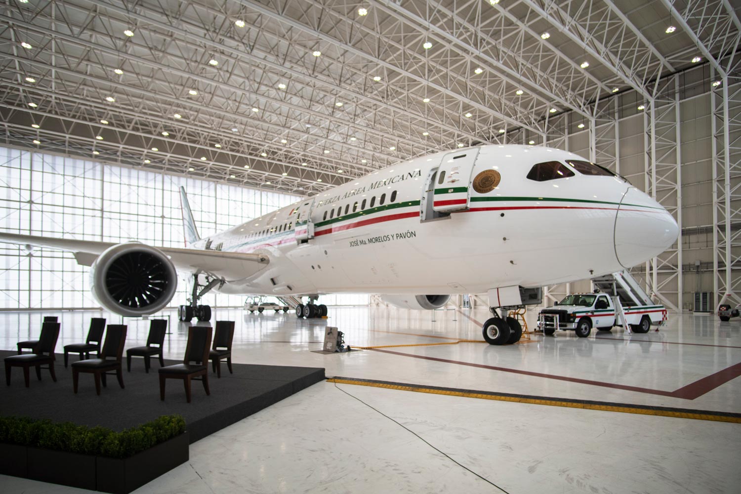 Rifa del avión presidencial