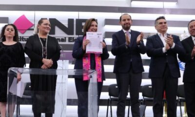 Se registra oficialmente Xóchitl Gálvez como candidata ante el INE